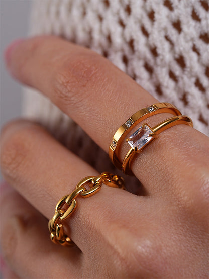 Delicate Glow Ring