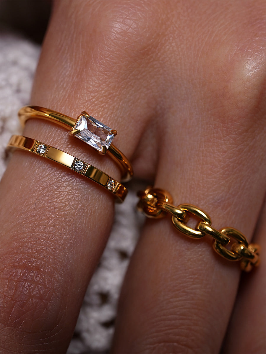 Delicate Glow Ring