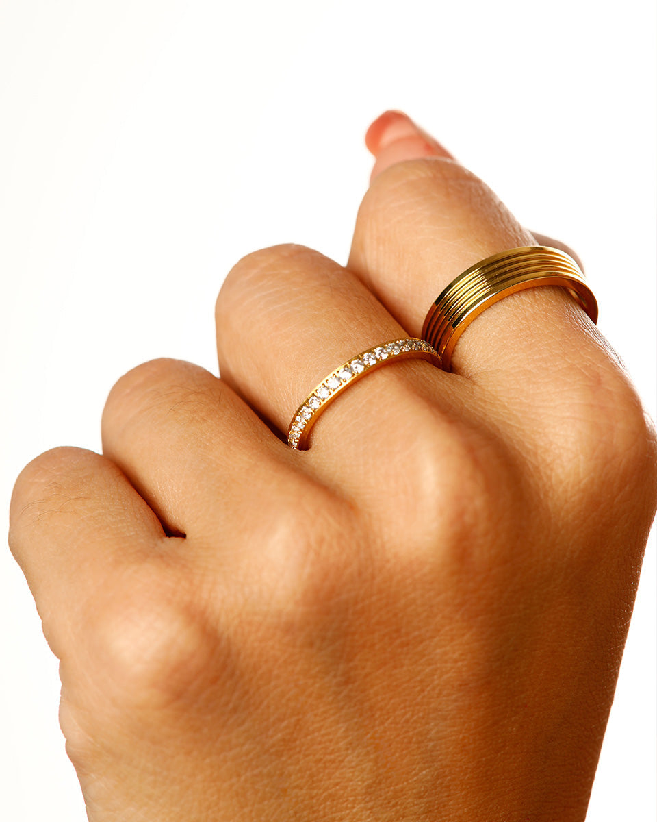 Metal Rock Ring