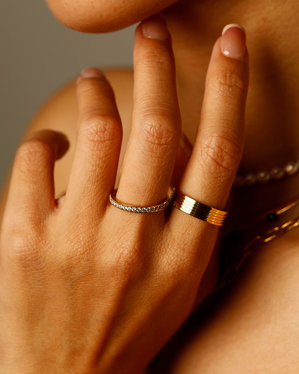 Metal Rock Ring
