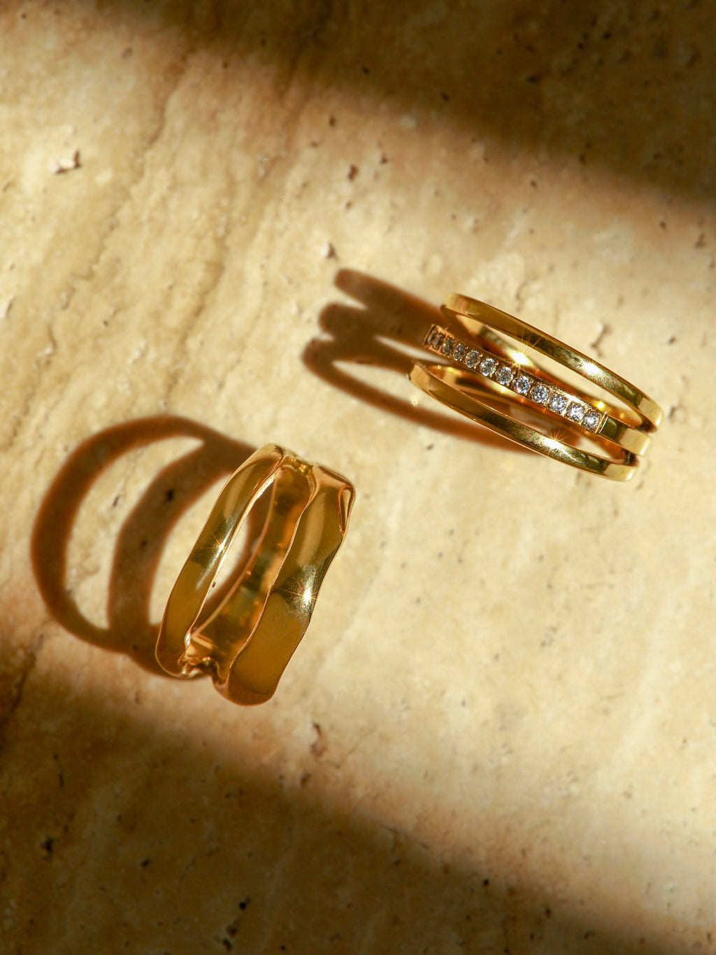 Metal Waves Ring
