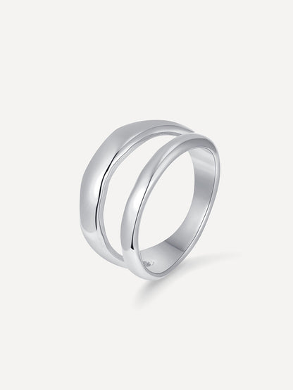 Metal Waves Ring
