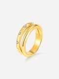 Eden Snake Texture Ring
