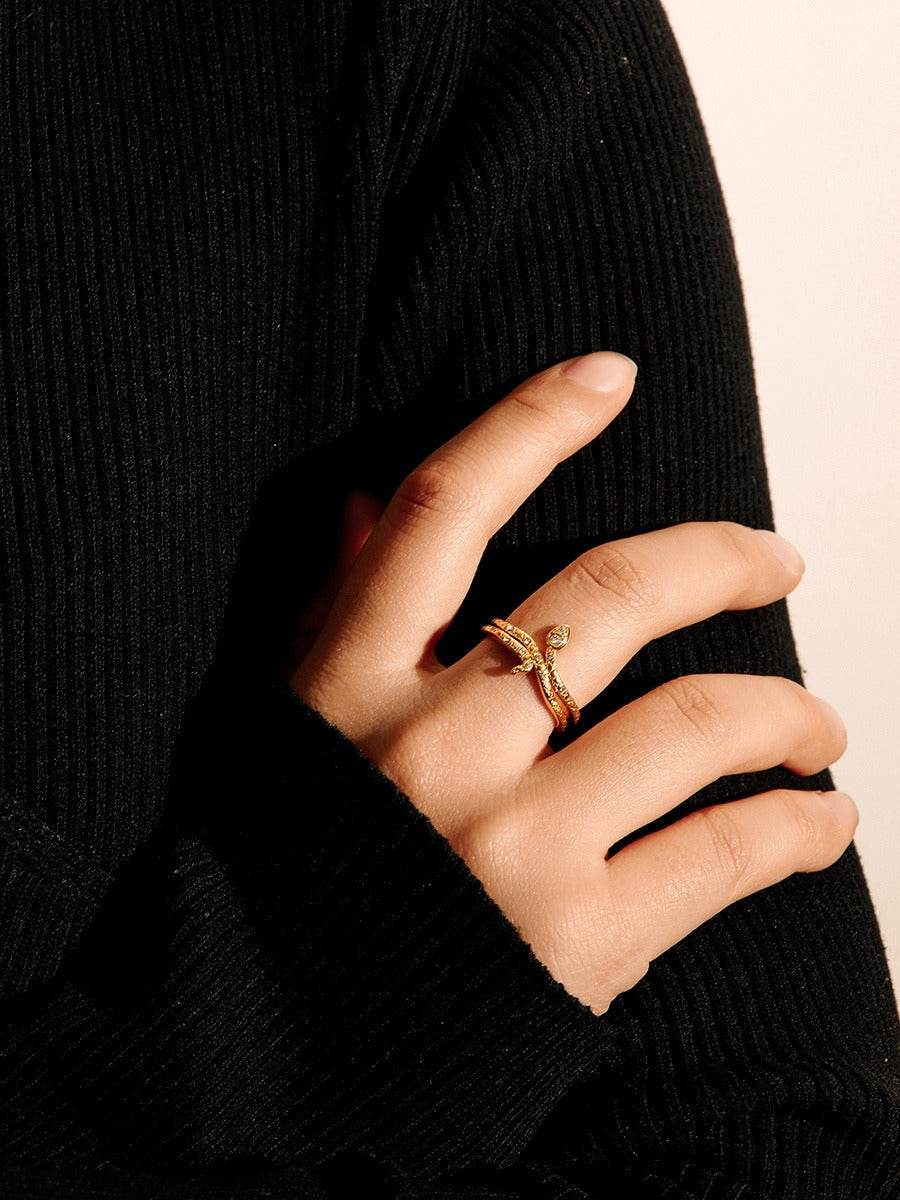 Eden Snake Ring