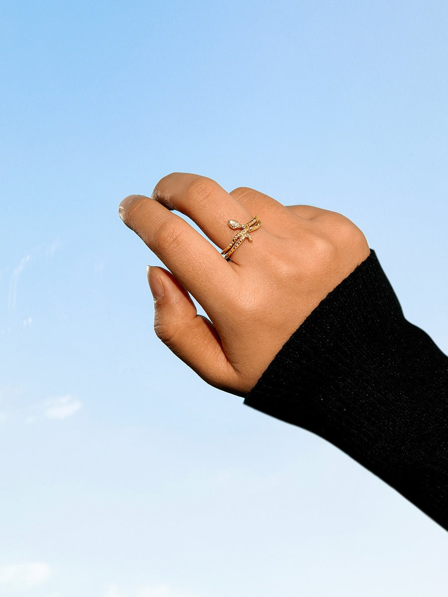 Eden Snake Ring