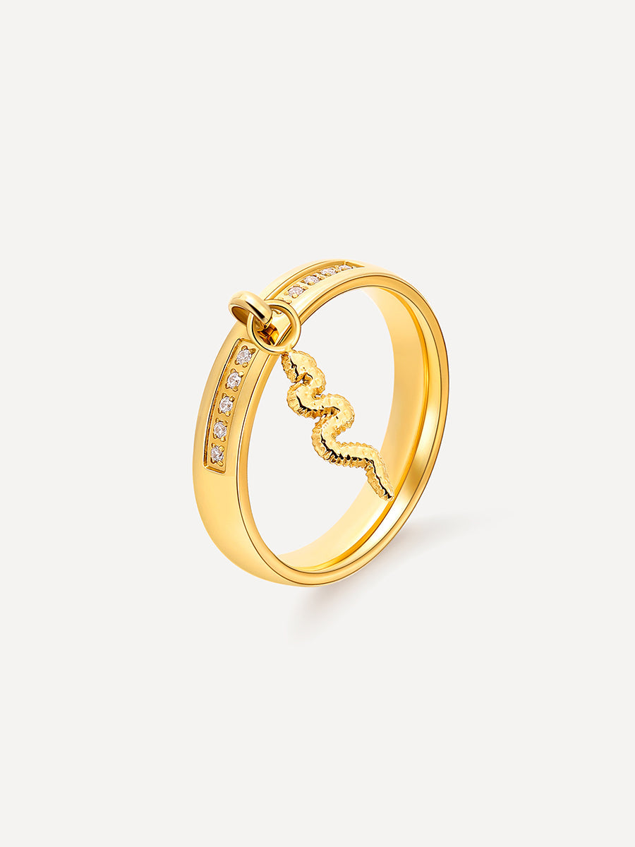 Modern Snake Ring