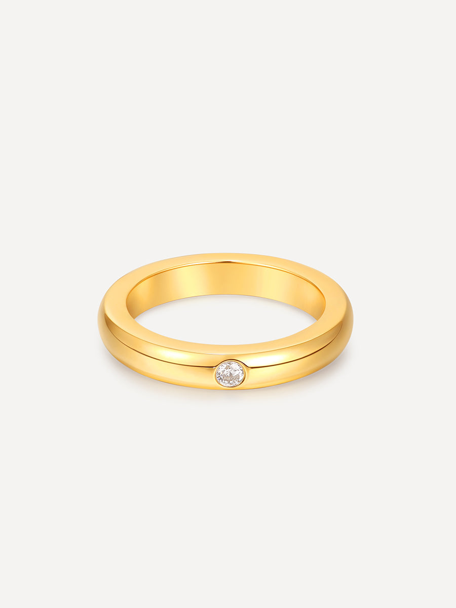 Circular Timeless Ring