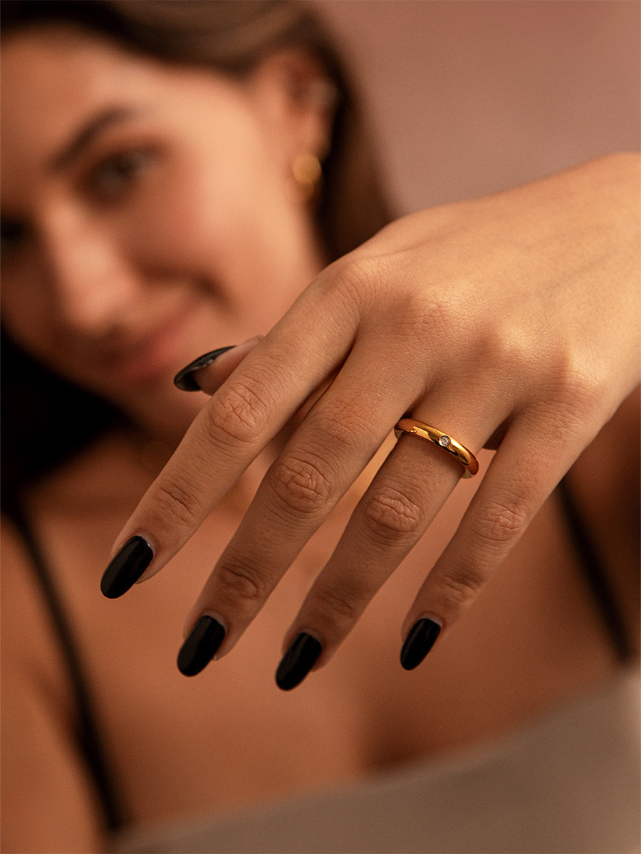 Circular Timeless Ring