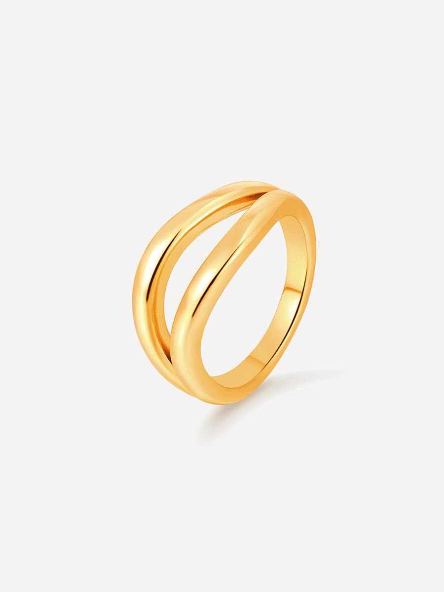 Chic Wave Ring