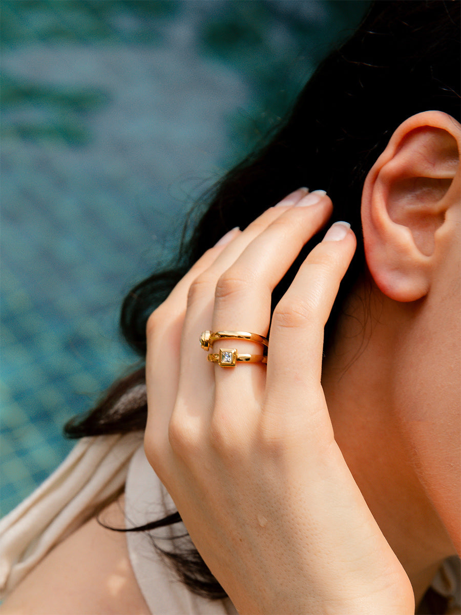 Geometric Duo Ring