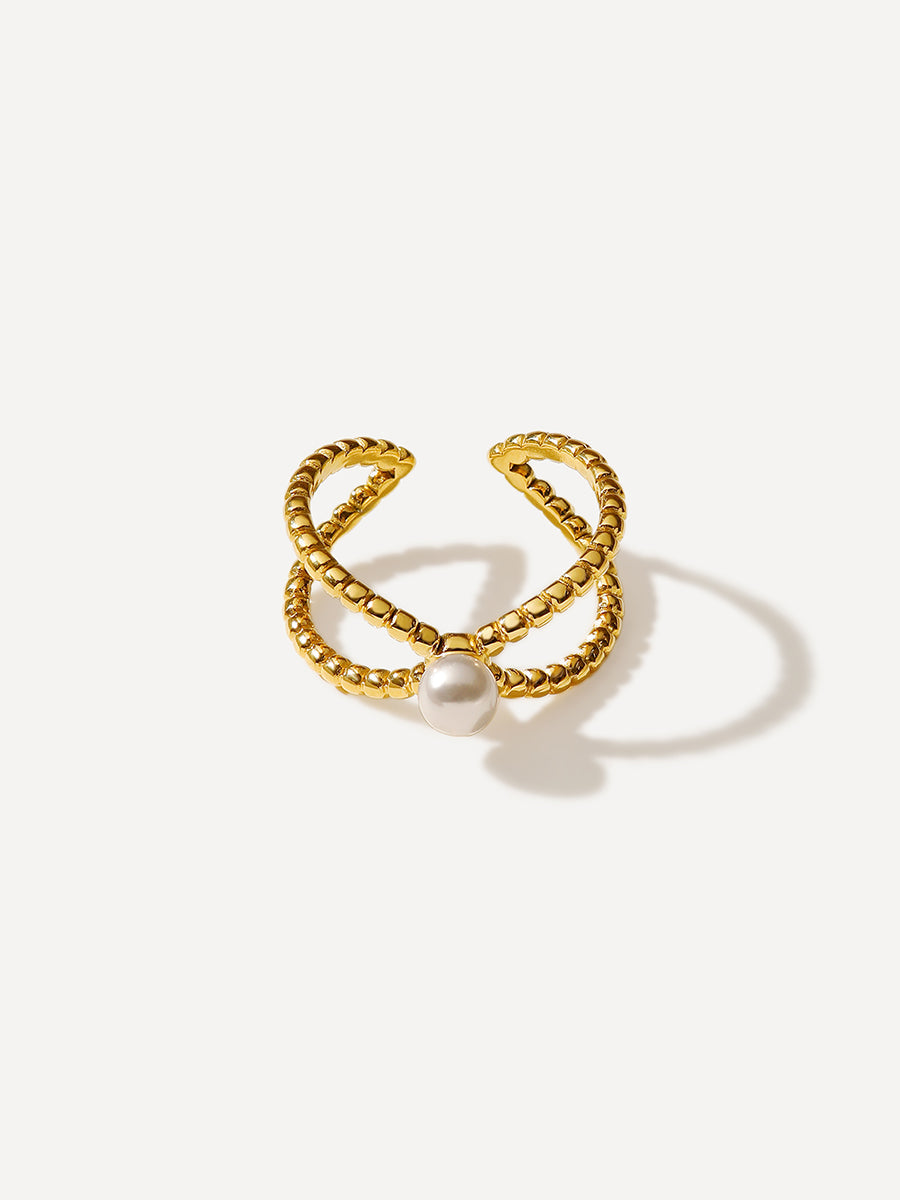 Elegant Pearl Ring