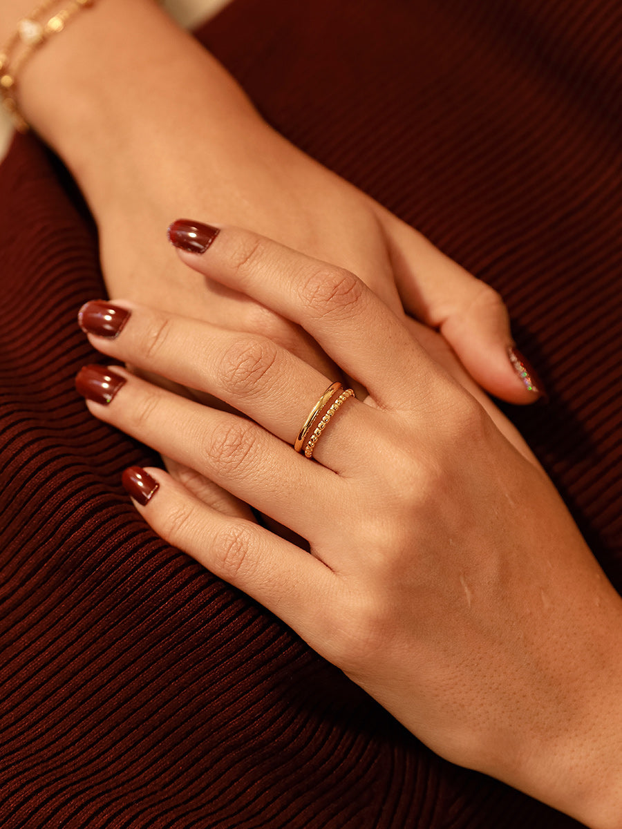 Twilight Beads Ring