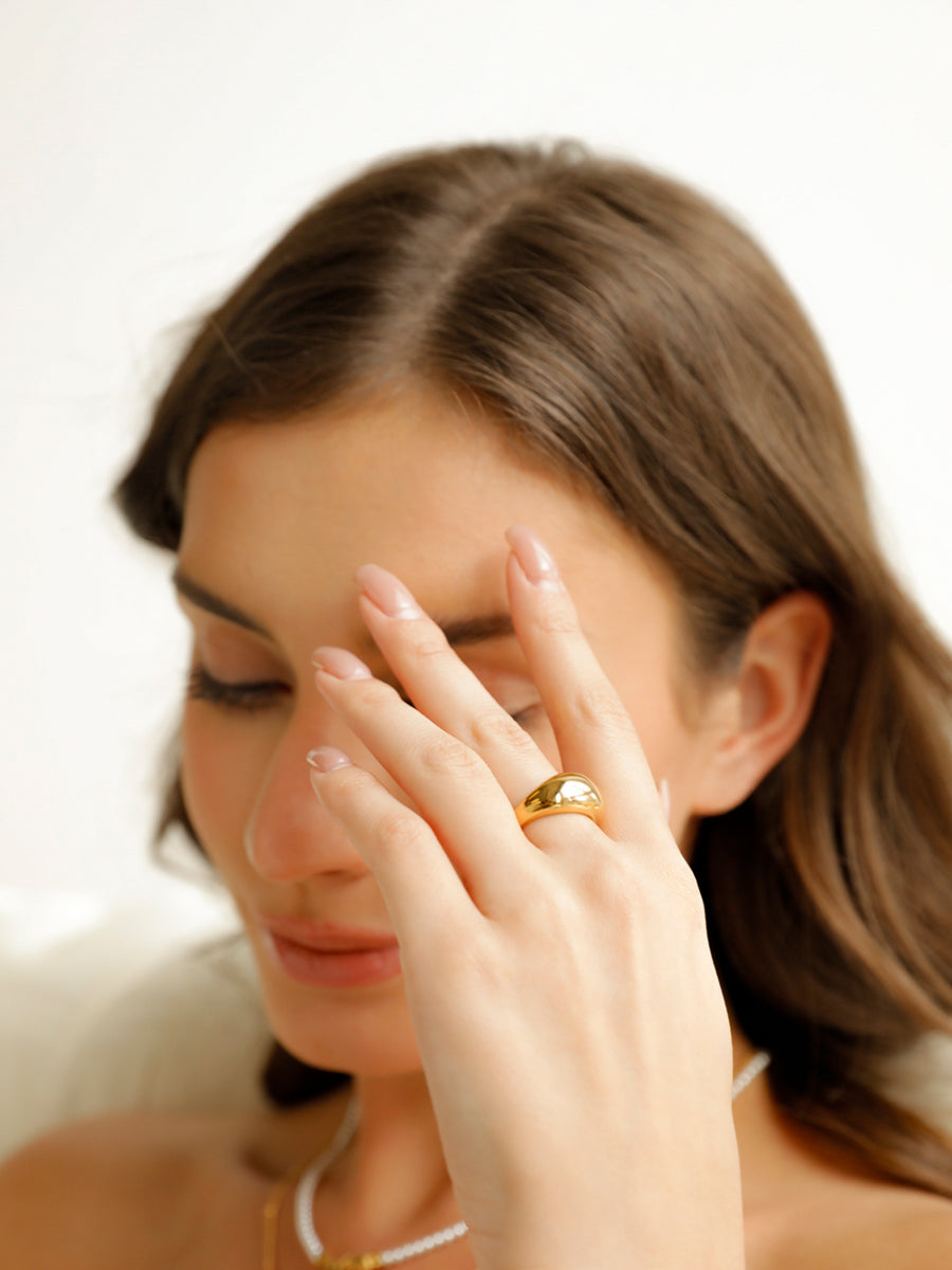 Graceful Dome Ring