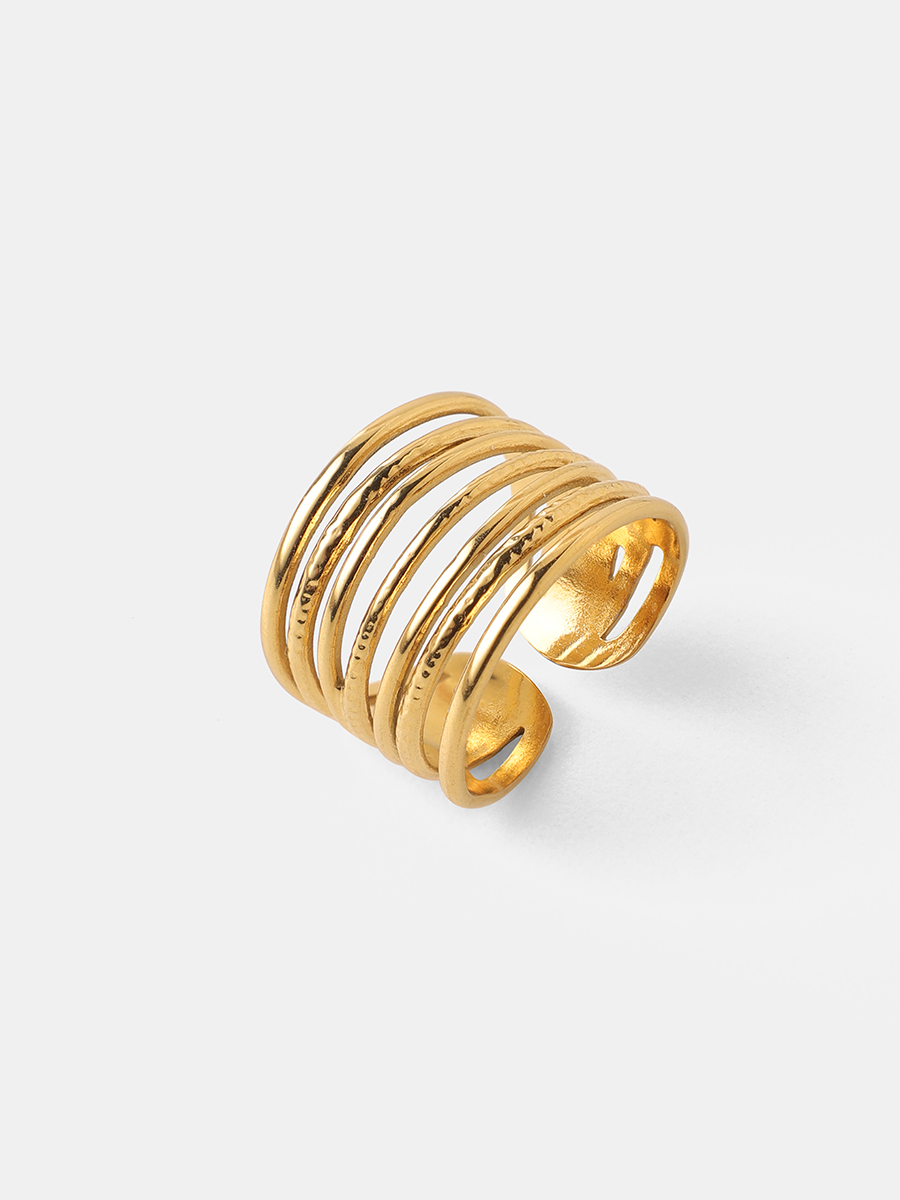 Modern Melody Ring