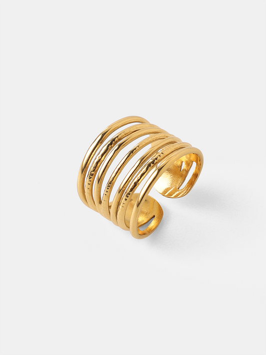 Modern Melody Ring