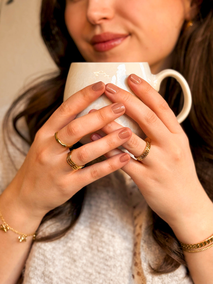 Delicate Texture Ring
