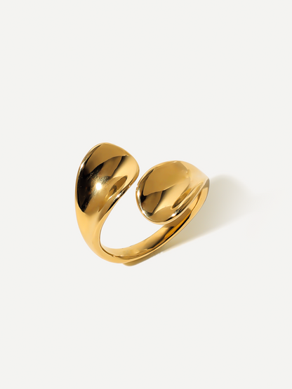 Curved Elegance Ring
