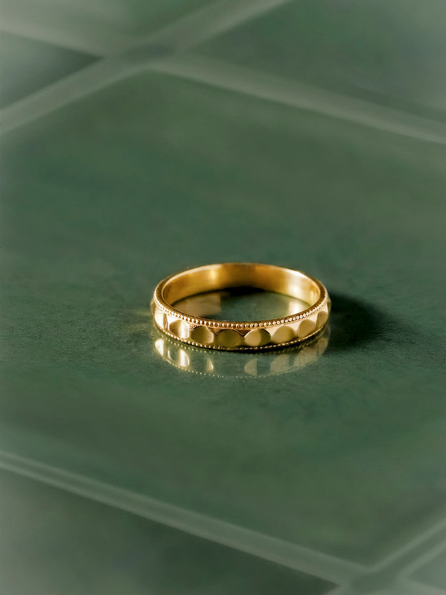 Delicate Groove Ring