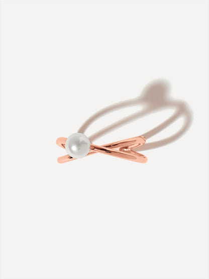 Pearl Twist Ring