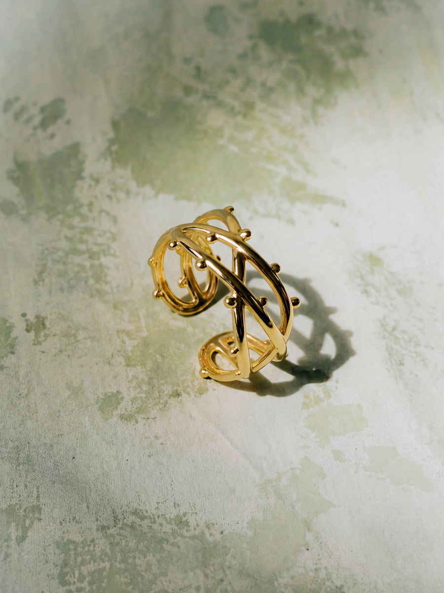 Bold Weave Ring