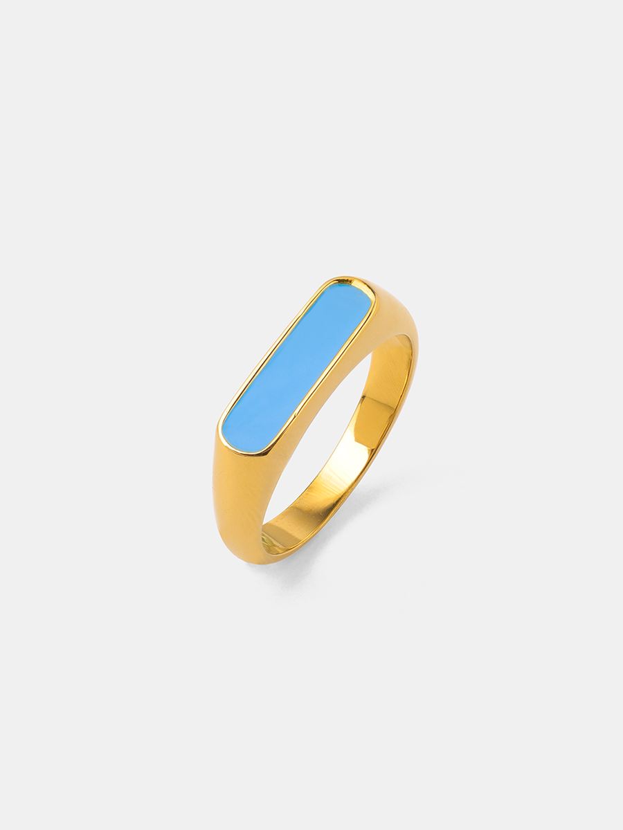 Blue Edge Ring