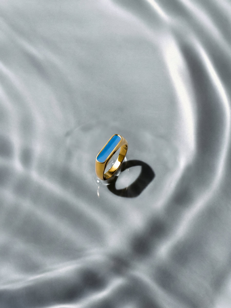 Blue Edge Ring
