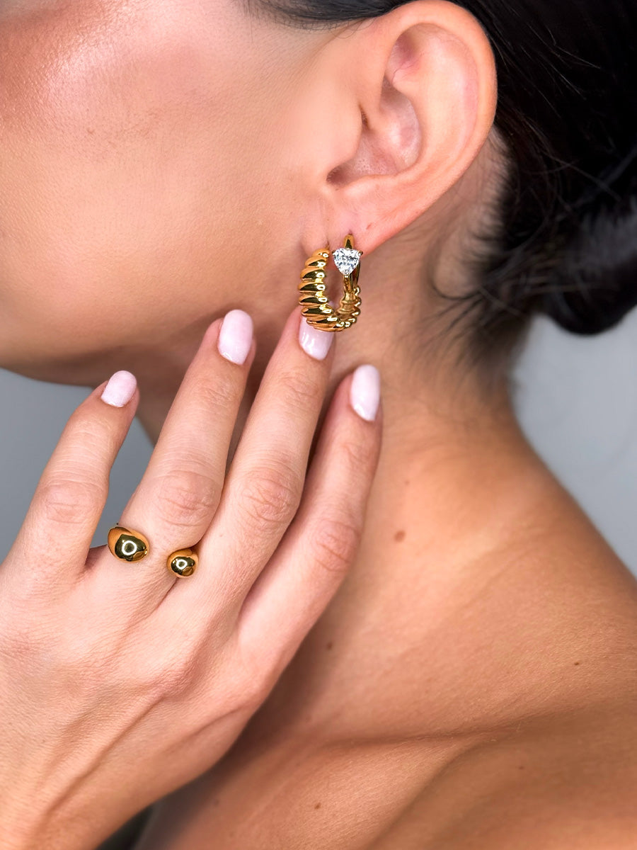 Metal Flow Ring