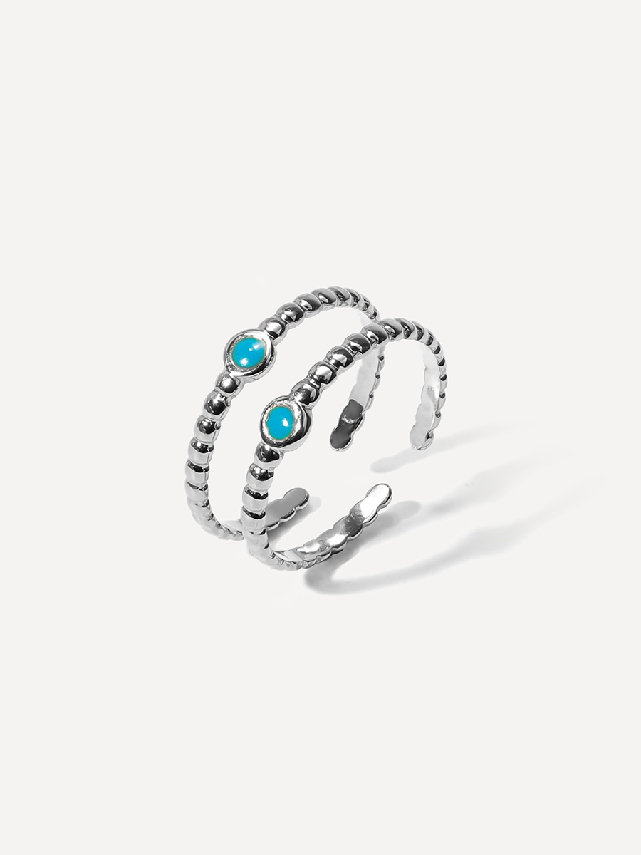 Sunny Bay Ring Set