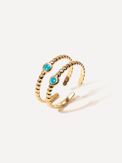 Sunny Bay Ring Set