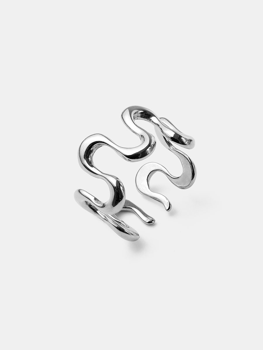 Graceful Wave Ring