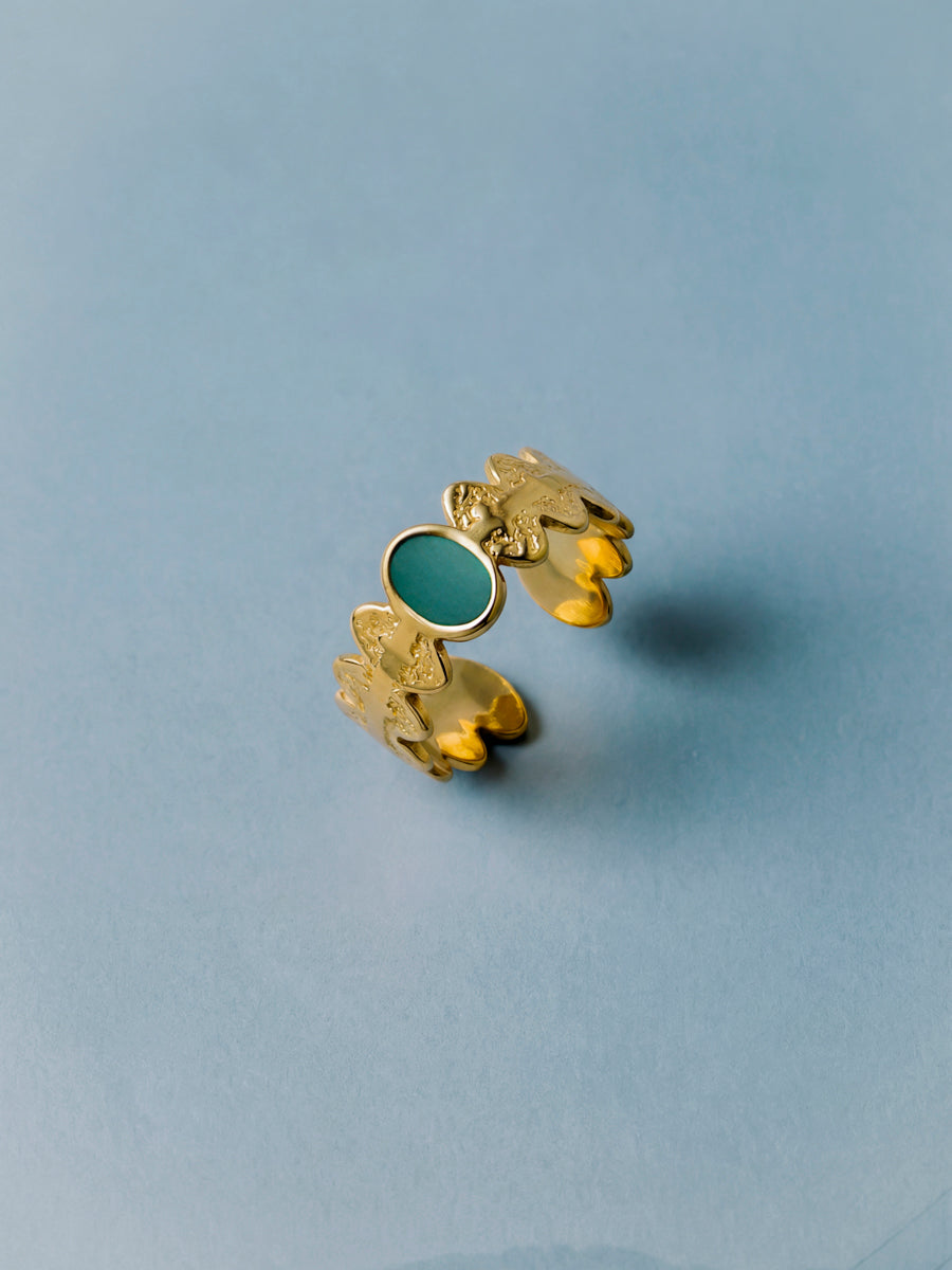 Delicate Blue Ring