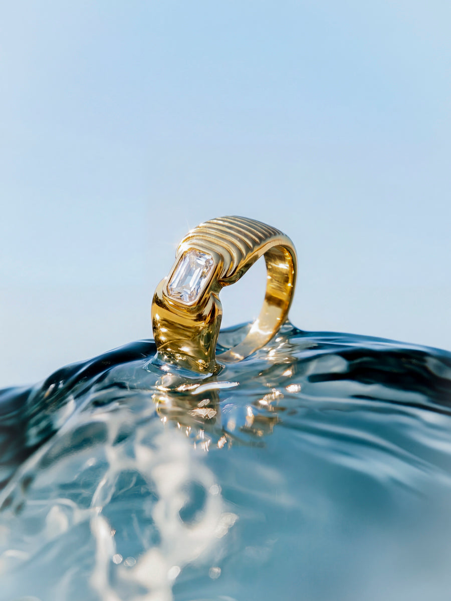 Radiant Sparkle Ring