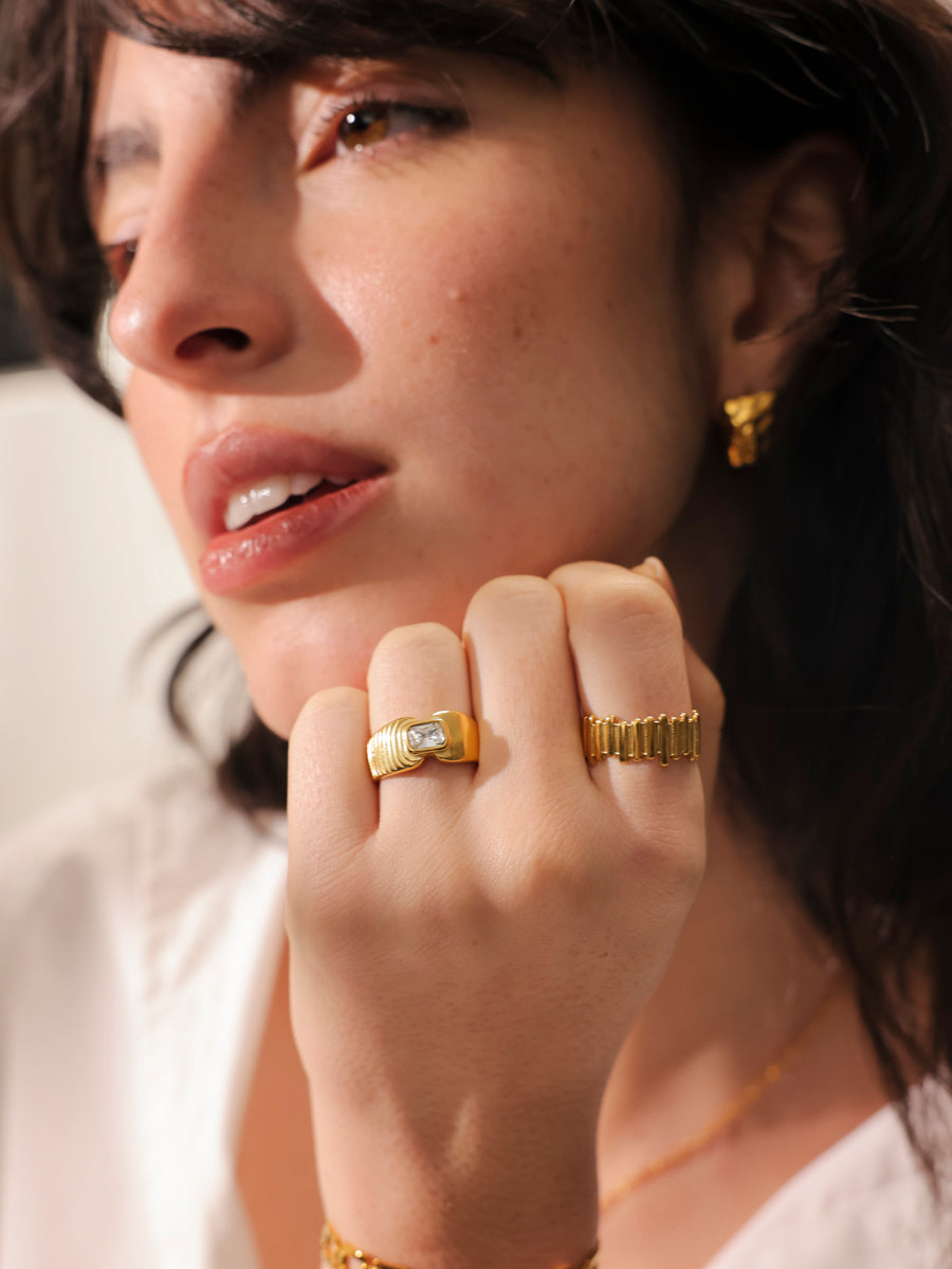 Radiant Sparkle Ring