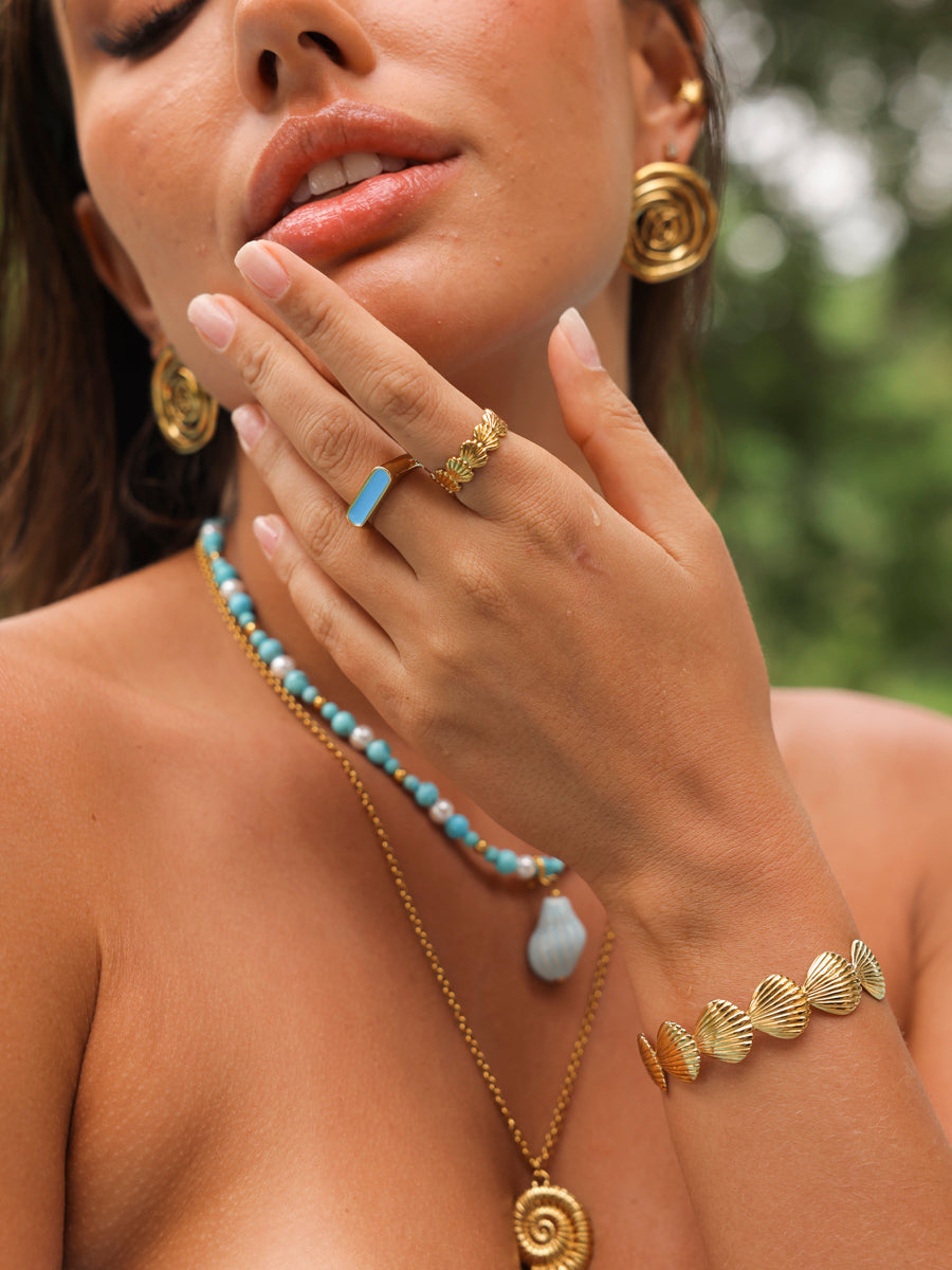 Seashell Whisper Ring