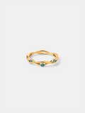 Vivid Azure Ring