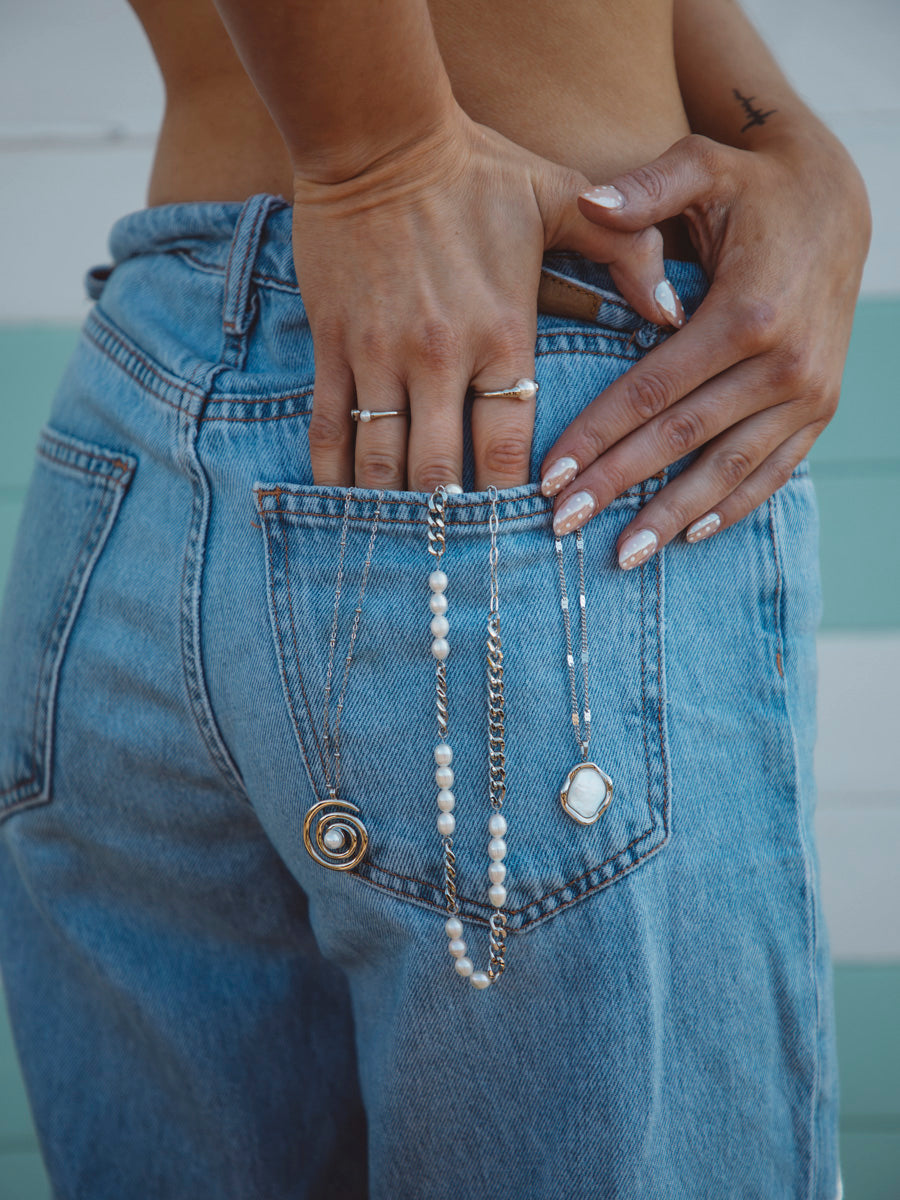 Whispering Pearl Ring