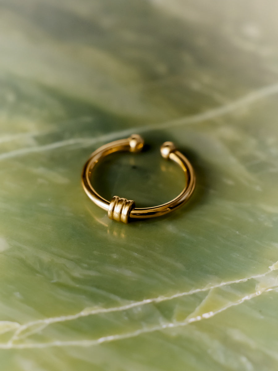 Elegant Trio Loop Ring