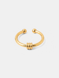 Elegant Trio Loop Ring