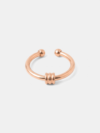 18K rosévergoldet