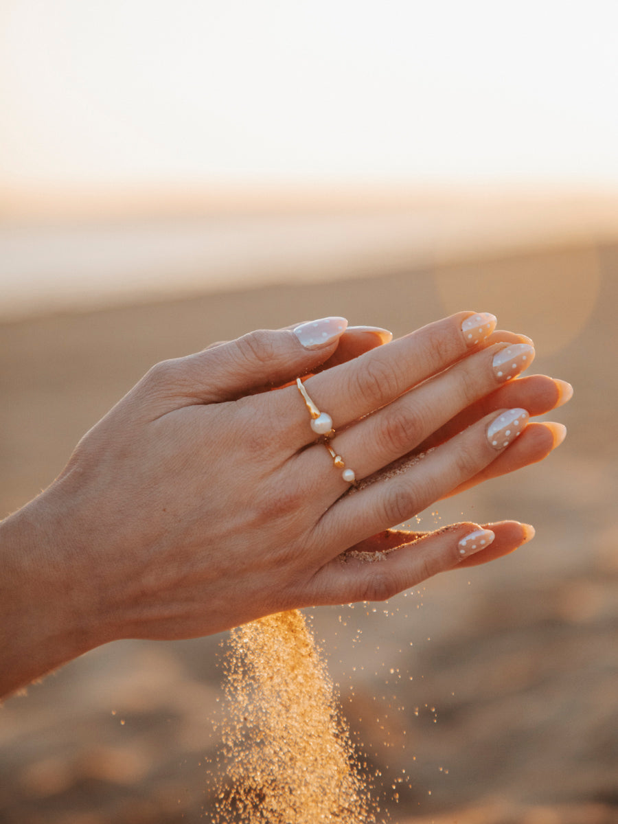 Love in Pearl Ring