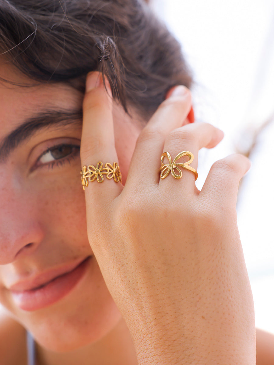 Delicate Blossom Ring