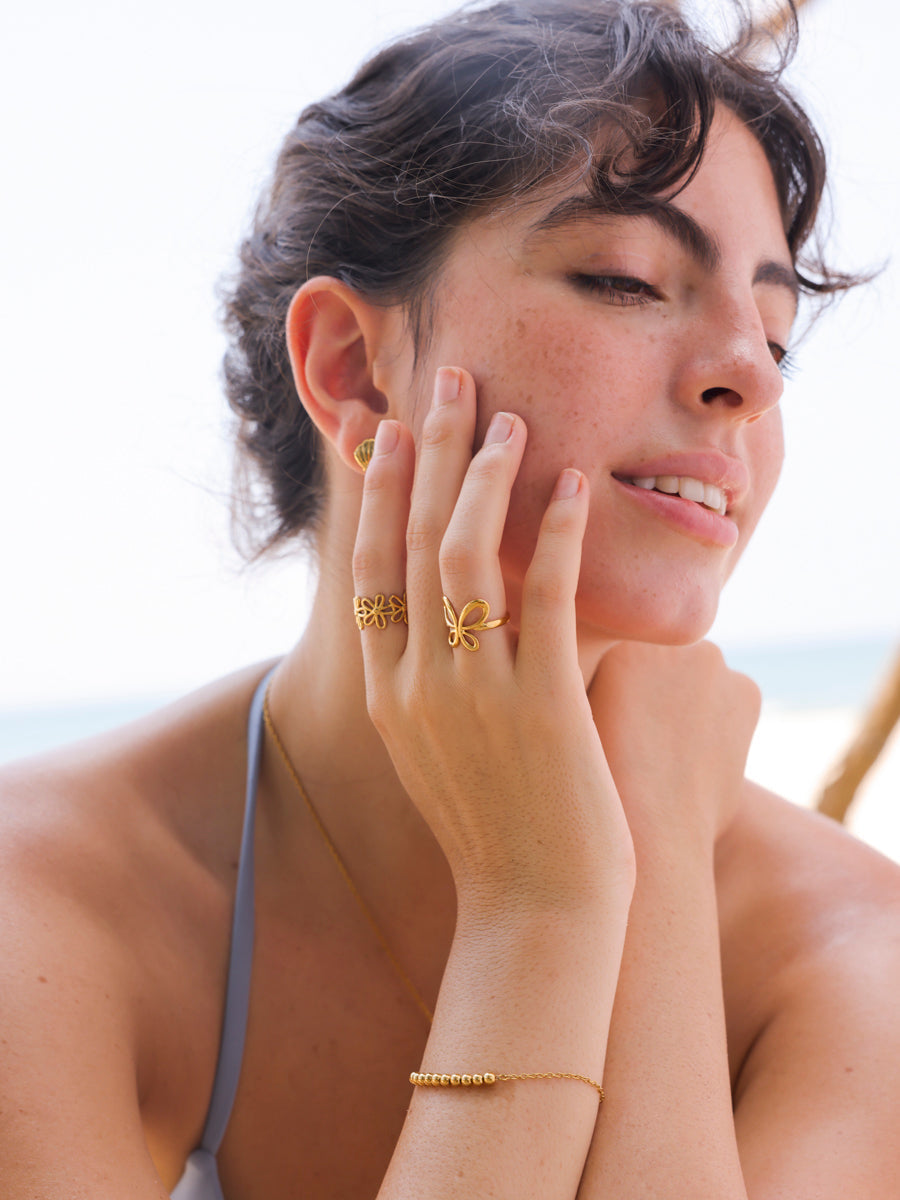 Delicate Blossom Ring