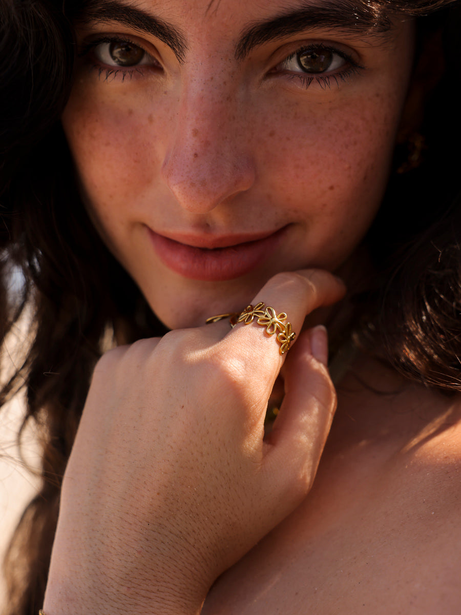 Delicate Blossom Ring
