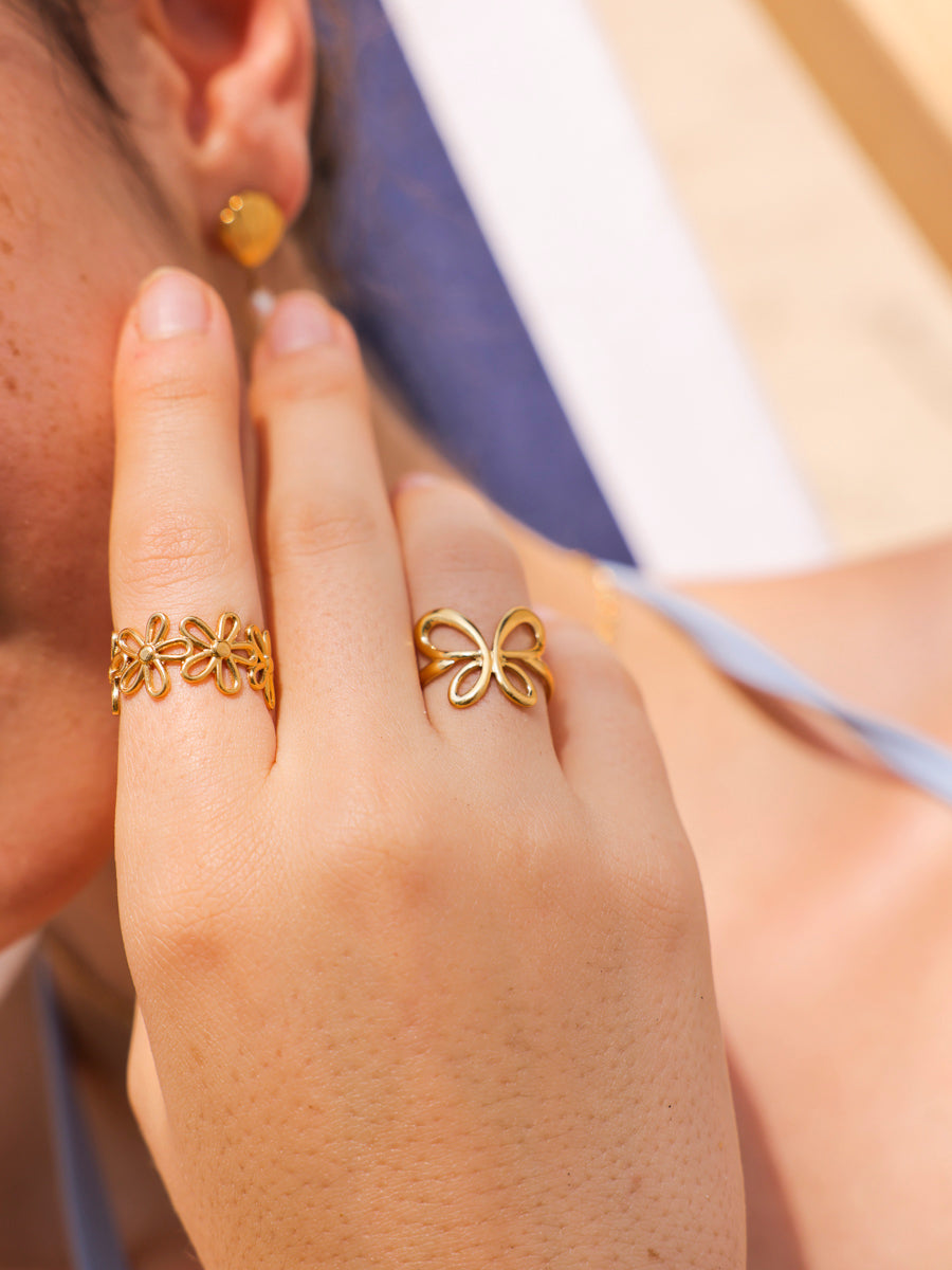 Flying Butterfly Ring