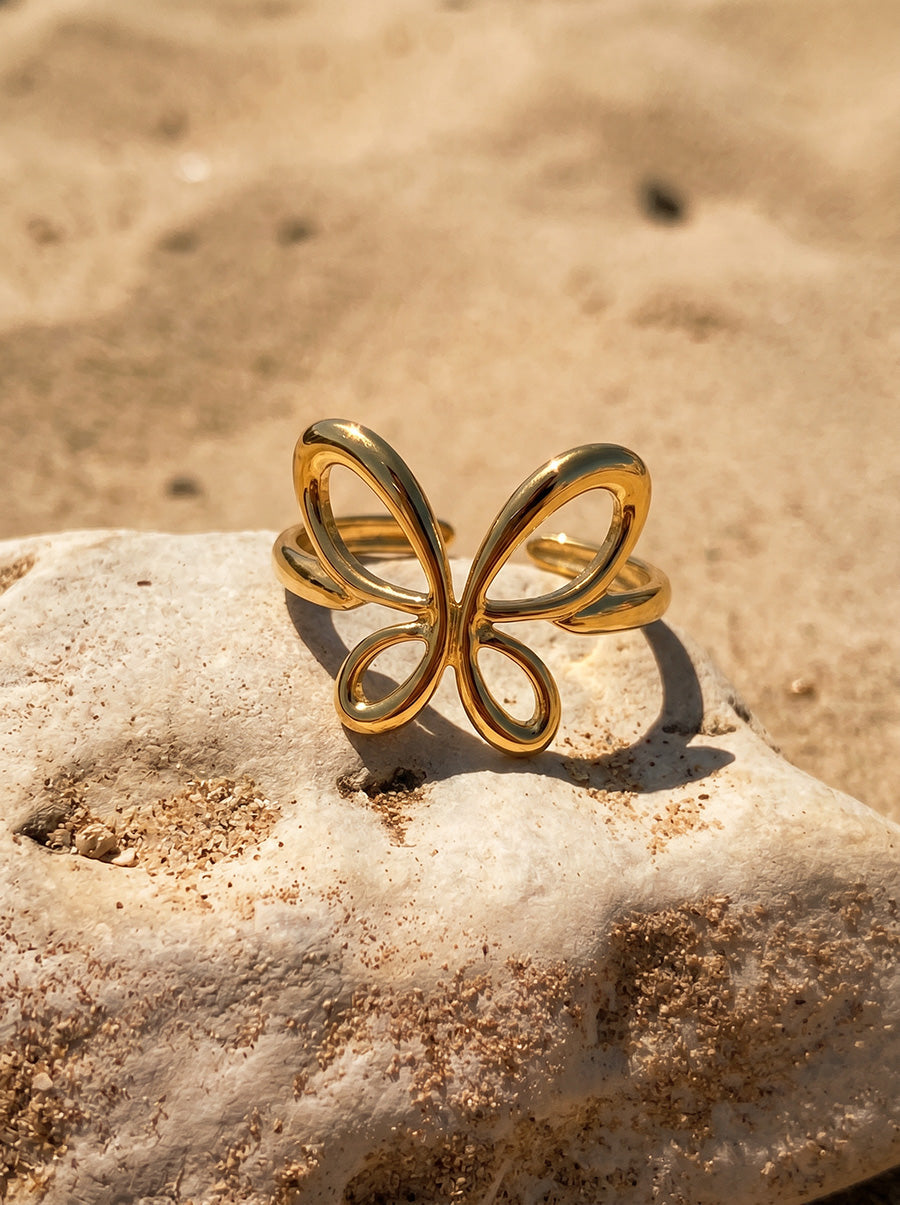 Flying Butterfly Ring