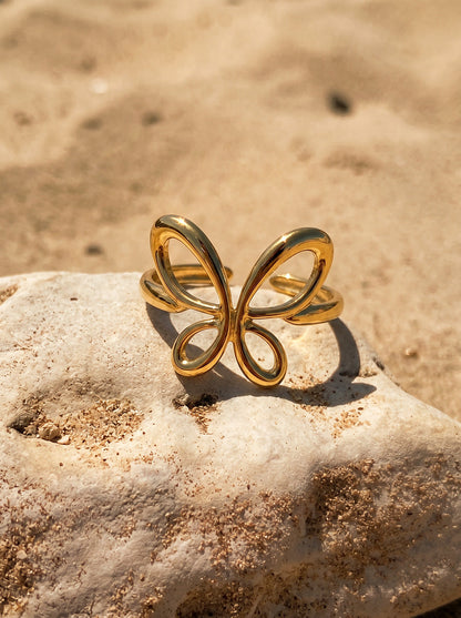 Flying Butterfly Ring