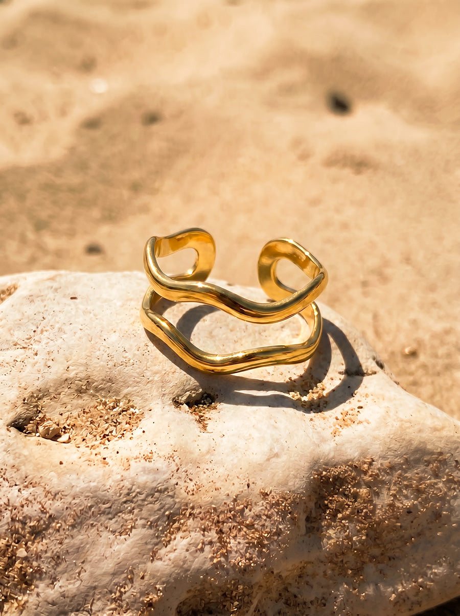 Ripple Rhythm Ring