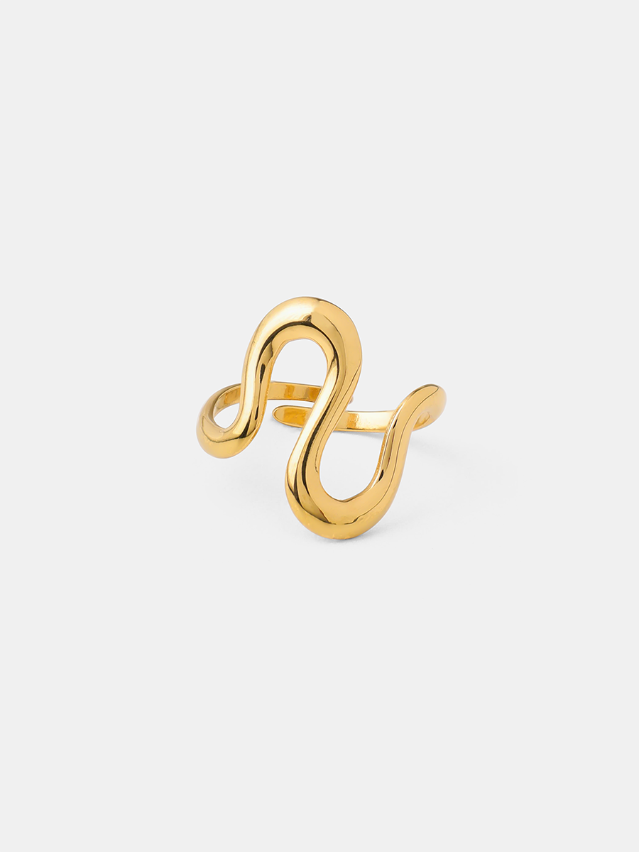 Twisted Elegance Ring