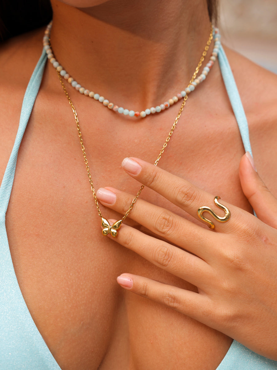 Twisted Elegance Ring