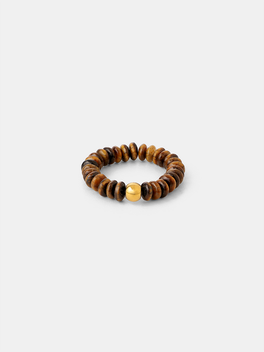 Classic Tiger's Eye Mark Ring